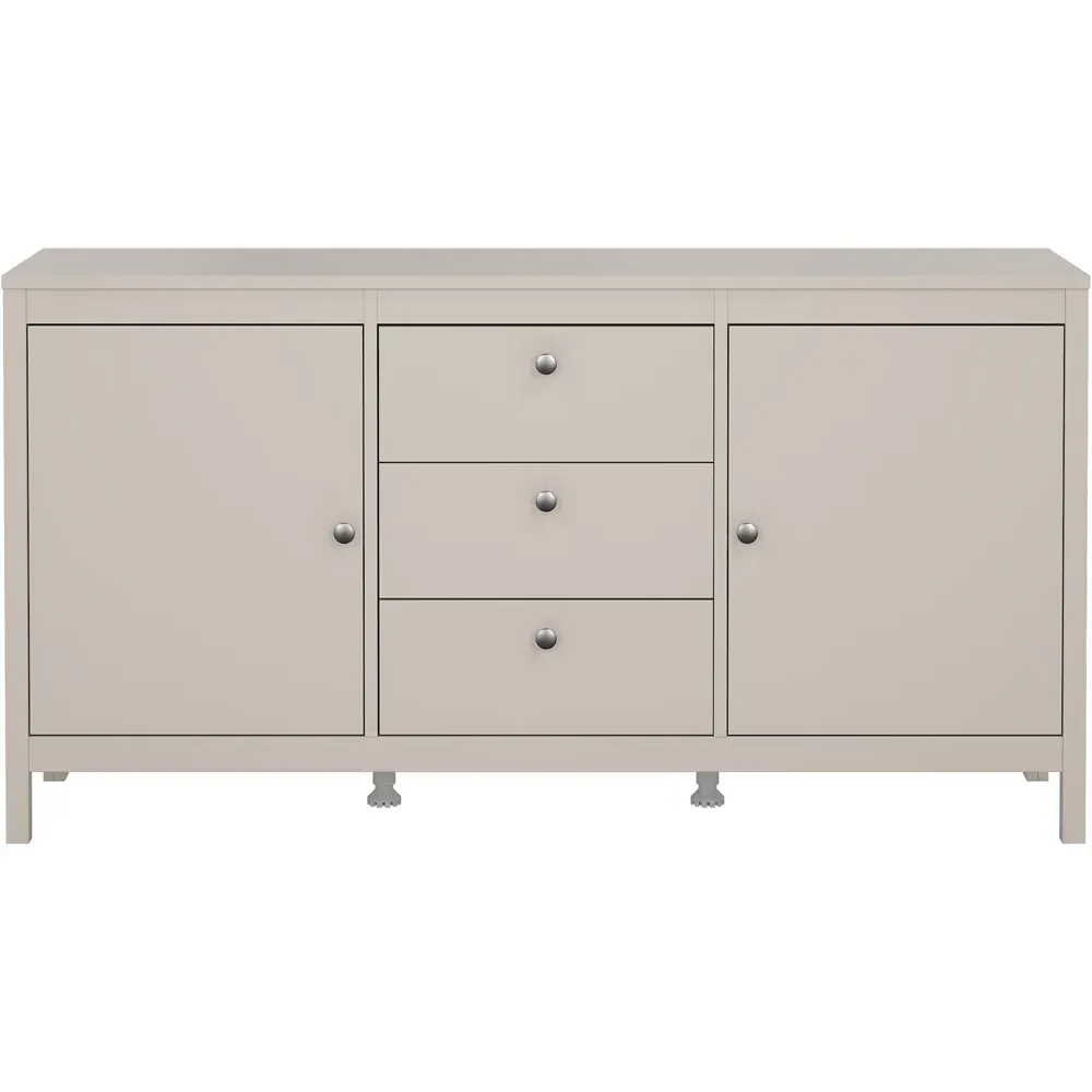 Madrid 2 Door 3 Drawer Sideboard - Cashmere