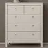 Madrid 5 Drawer Chest of Drawers - Cashmere
