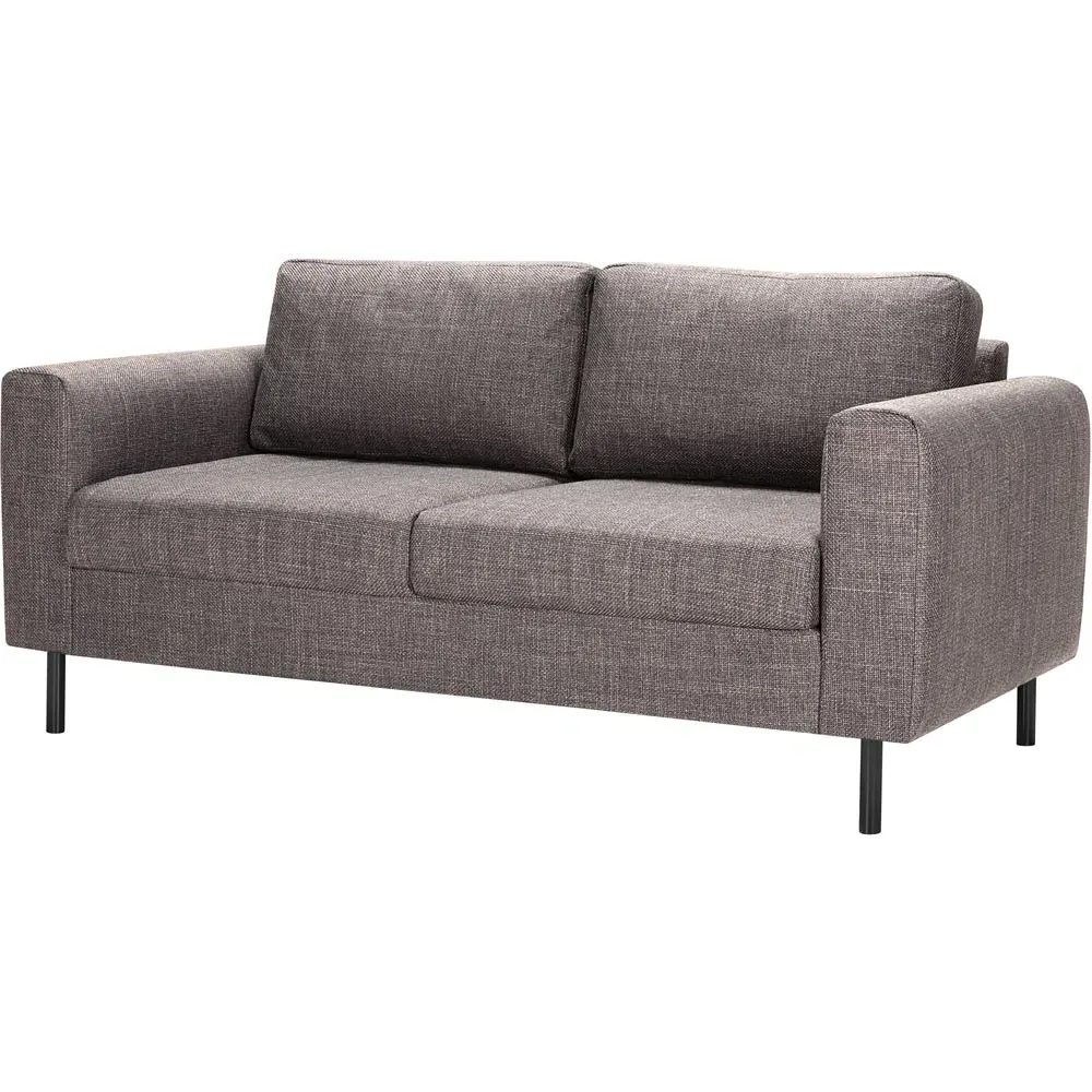 Omaha 4-Seater Sofa Set - Light Grey Brown, Basel Fabric