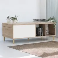 Rome Coffee Table - Jackson Hickory Oak, White