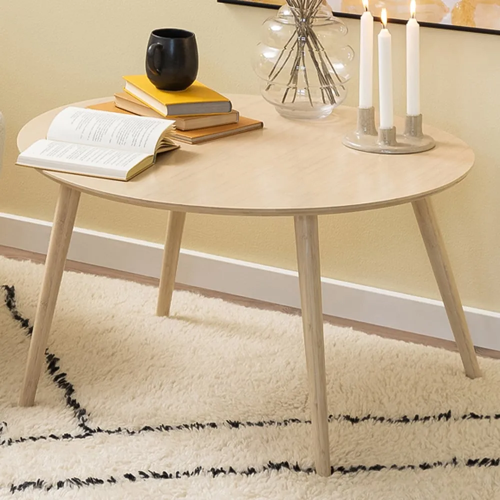 Roslin Coffee Table - Brown, Bamboo