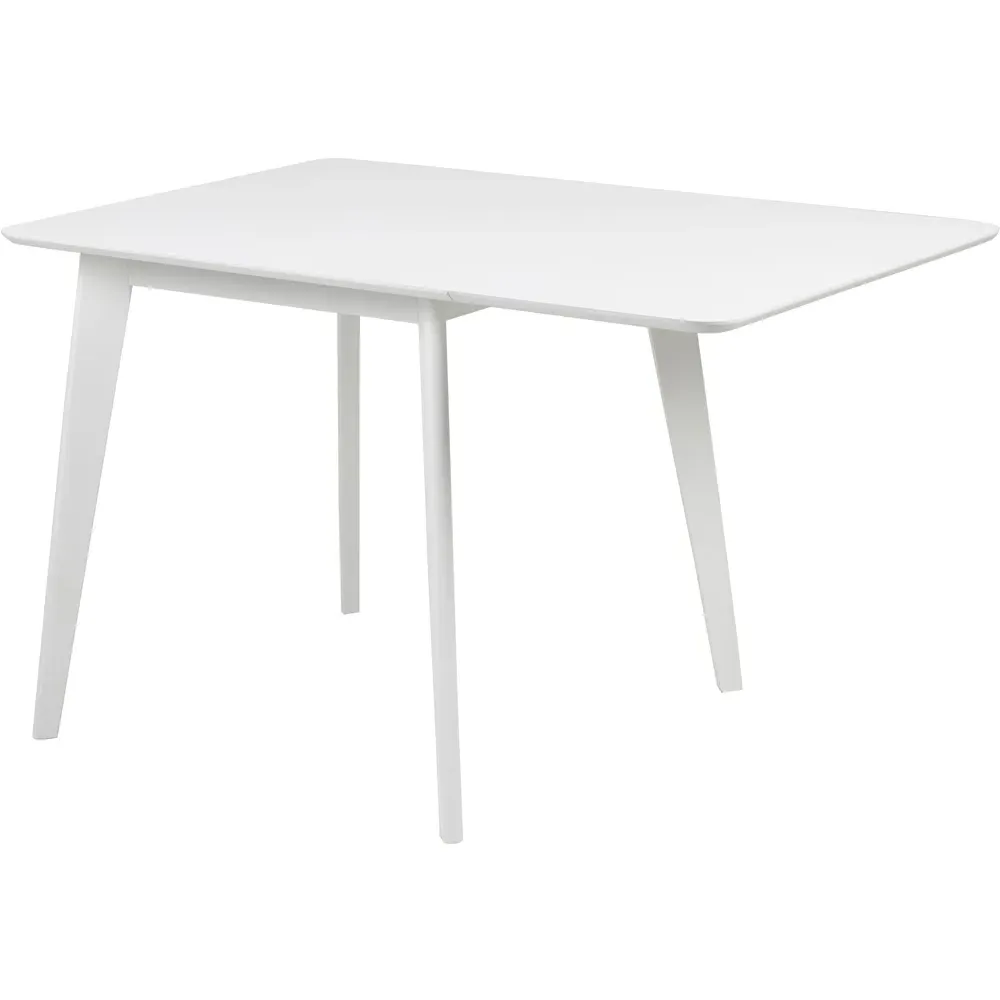 Roxby 2-Seater Extendable Square Dining Table - White