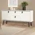 Ry 2 Door 2 Drawer Sideboard - Matt White