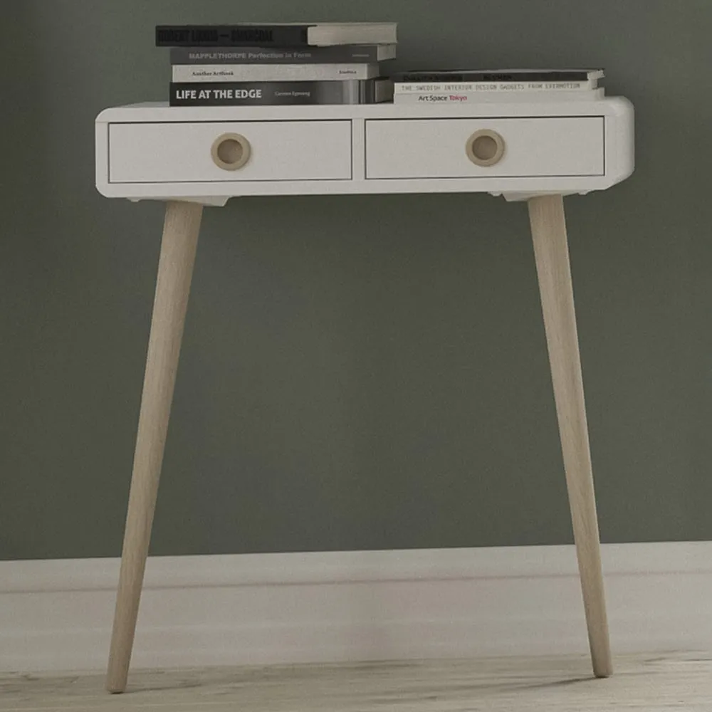 Softline Low Hall Table - Off White image