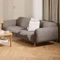 Westham 3-Seater Sofa - Dusty Brown, Fabric