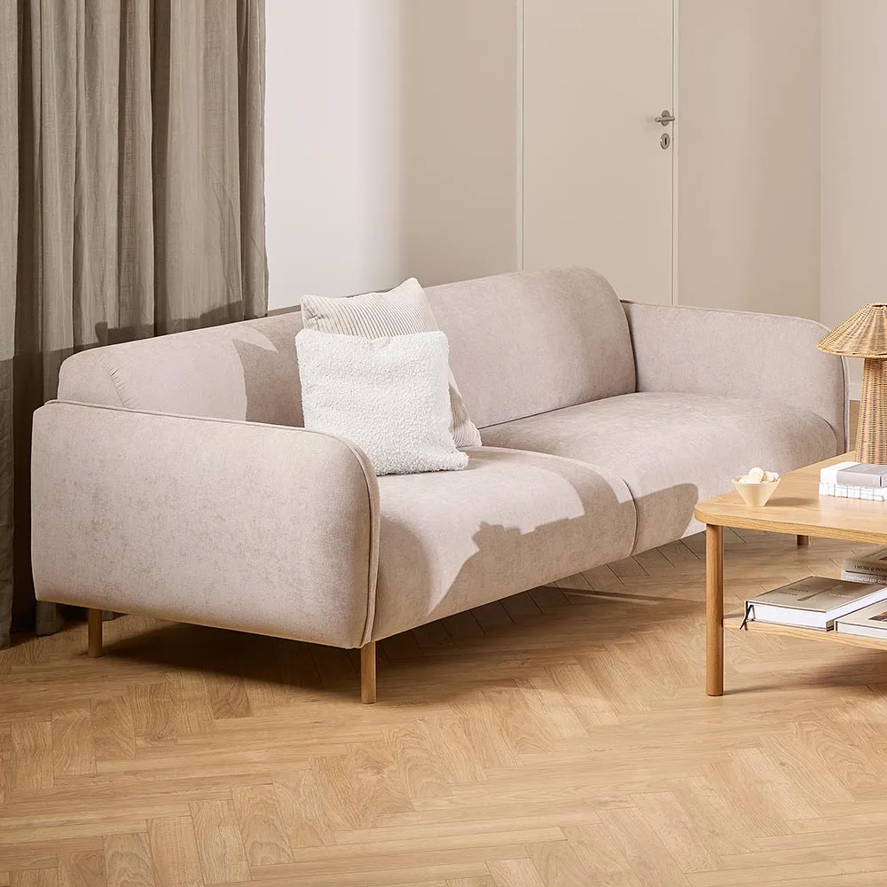 Westham 6-Seater Sofa - Beige, Fabric