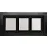 Metro 3 Image Frame with Mount - Black