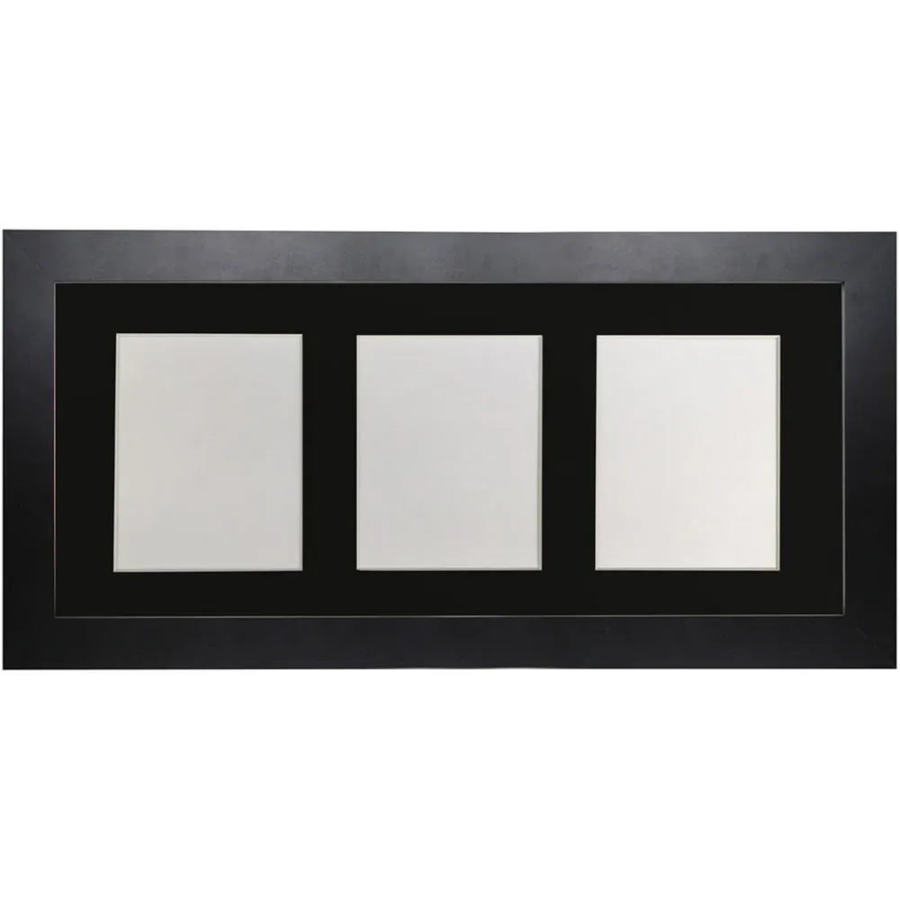 Metro 3 Image Frame with Mount - Black image