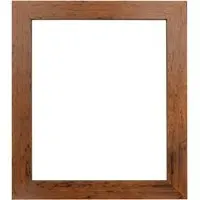 Metro Photo Frame A4 - Brown, Wood
