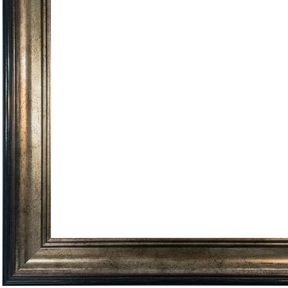 Scandi Photo Frame 70 x 50cm - Black & Gold