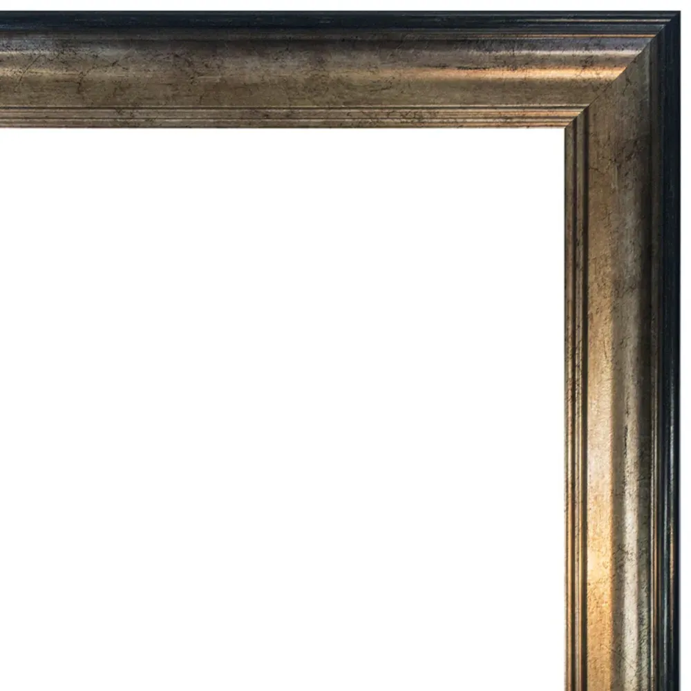 Scandi Photo Frame A3 - Black & Gold