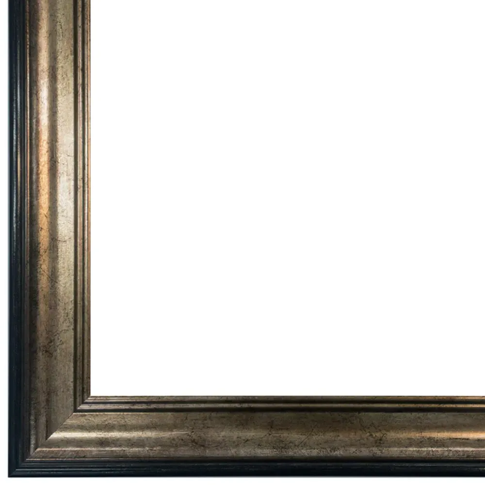 Scandi Photo Frame A3 - Black & Gold