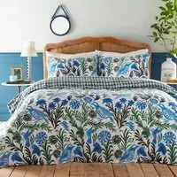 Alentejo Double Duvet Cover Set - Blue