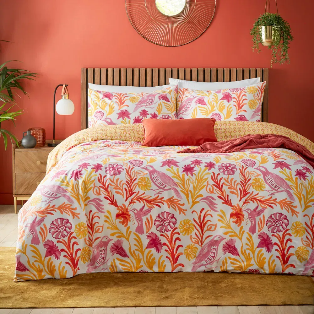 Alentejo Double Duvet Cover Set - Yellow