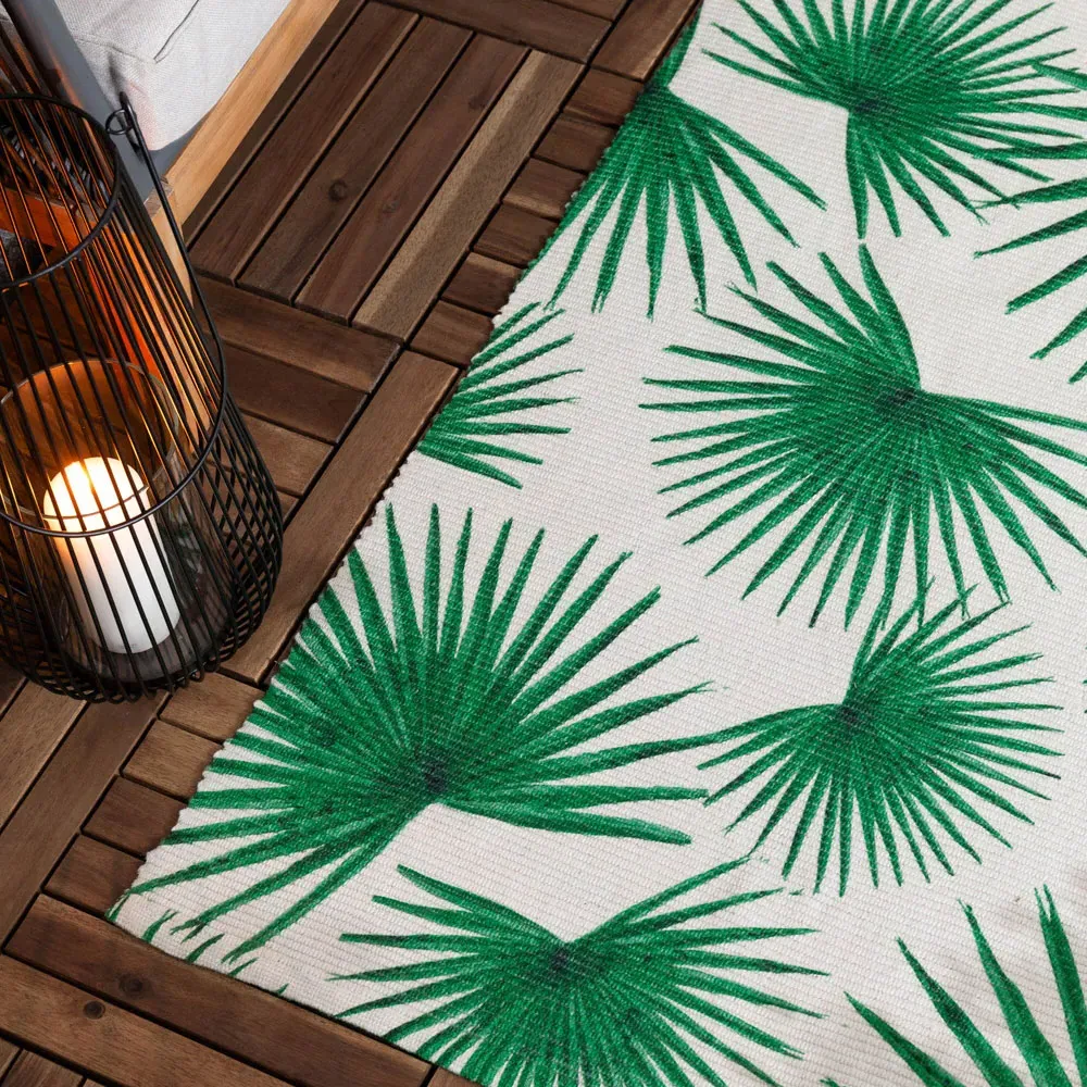 Algave Indoor Outdoor Rug 120x170cm - Green