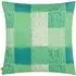 Alma Check Cushion - Green
