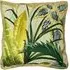 Amazonia Tropical Cushion - Green, Velvet