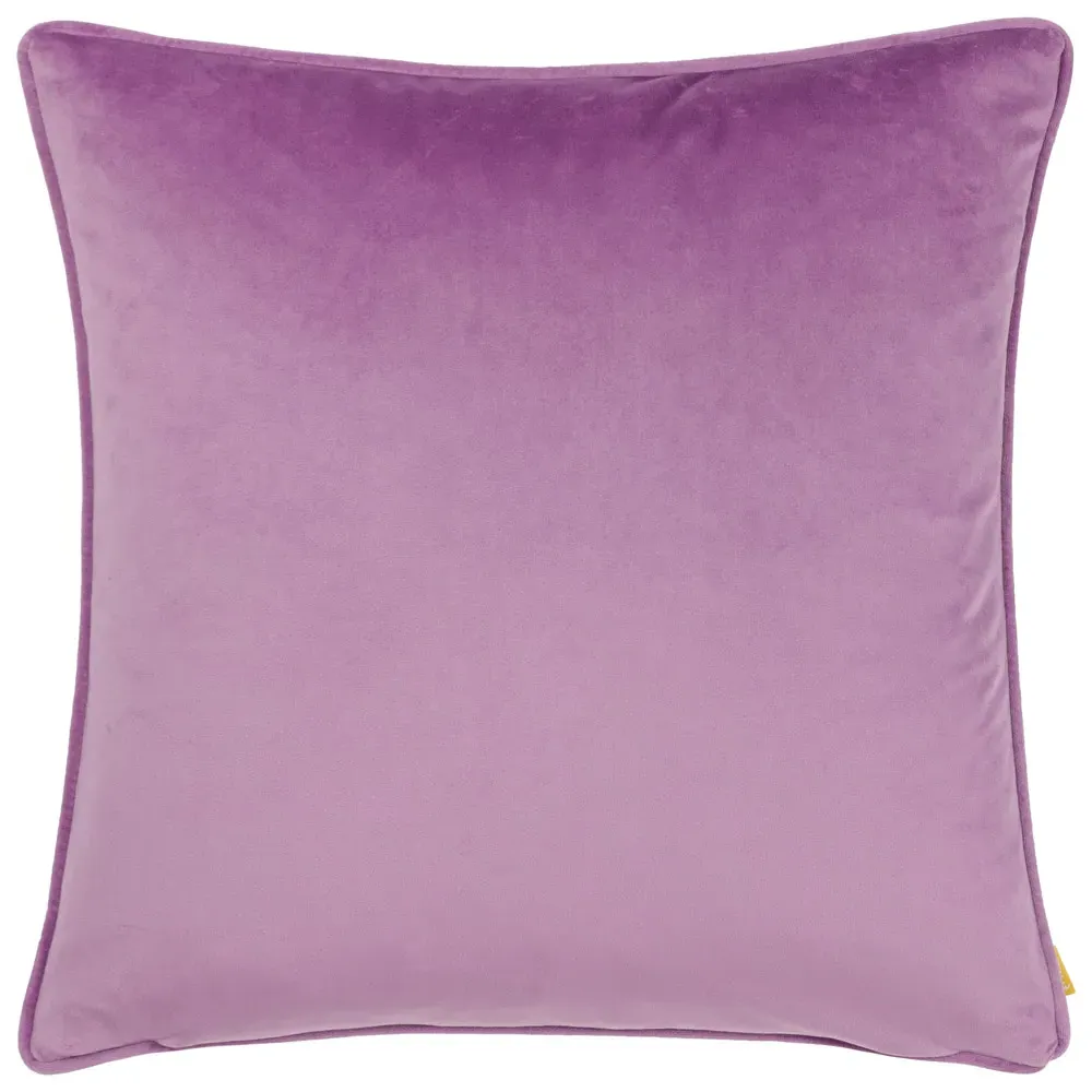 Amelie Doodles Floral Velvet Cushion - Multi