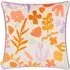 Amelie Doodles Floral Velvet Cushion - Multi