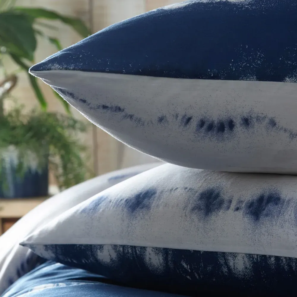 Arabi Super King Duvet Set - Indigo