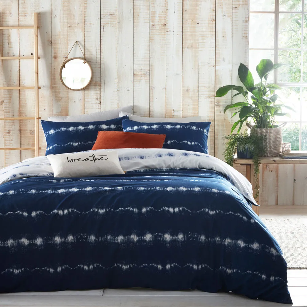 Arabi Super King Duvet Set - Indigo image
