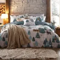 Arcticus King Size Duvet Cover Set - Blue