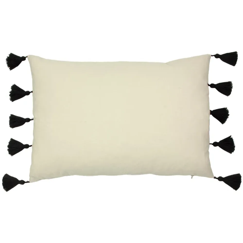 Ashram Eye Embroidered Cushion - Multi