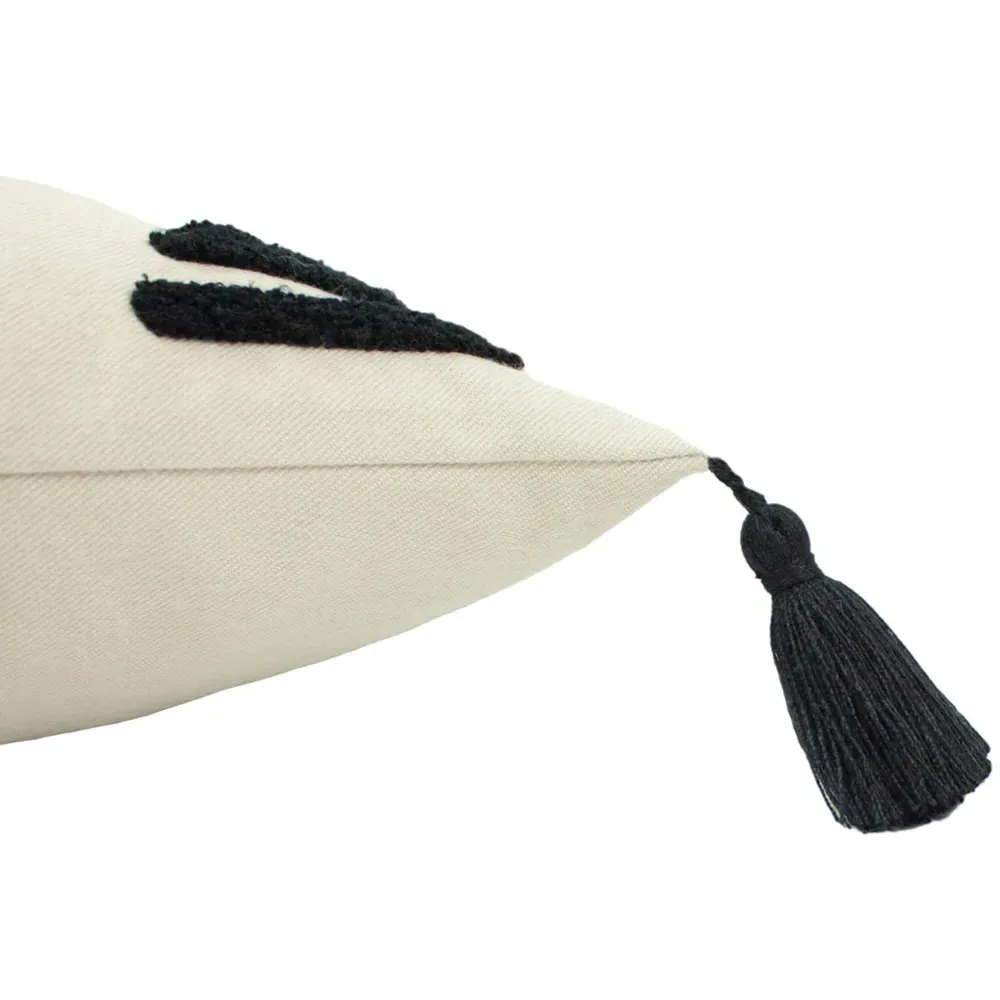 Ashram Eye Embroidered Cushion - Multi