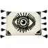 Ashram Eye Embroidered Cushion - Multi