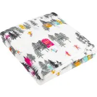 Aspen Fleece Throw - White