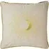 Astrid Embroidered Celestial Cushion - Ivory