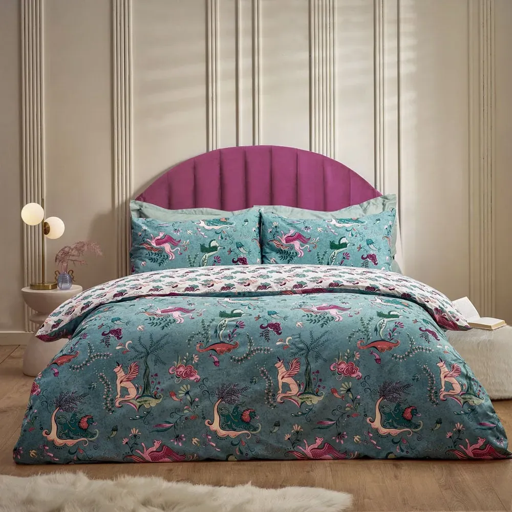 Athena Single Duvet Set - Blue image