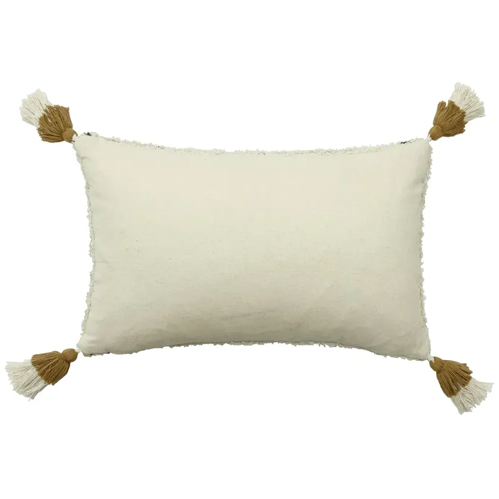 Atlas Moss Global Tufted Cushion - Multi