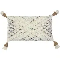 Atlas Moss Global Tufted Cushion - Multi