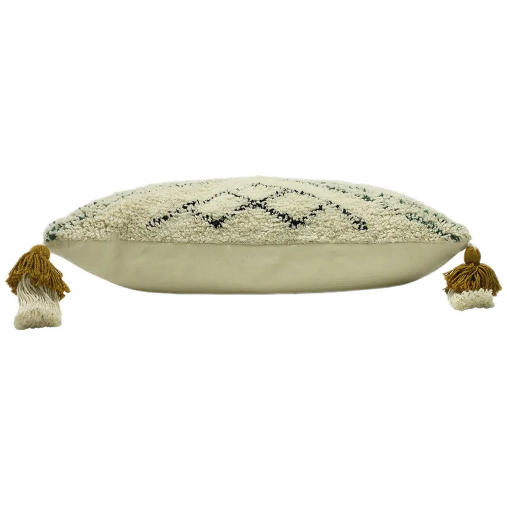 Atlas Ochre Global Tufted Cushion - Multi