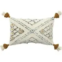 Atlas Ochre Global Tufted Cushion - Multi
