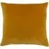 Aurora Ribbed Velvet Cushion - Yellow