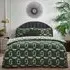 Avalon Super King Duvet Set - Green, Polycotton