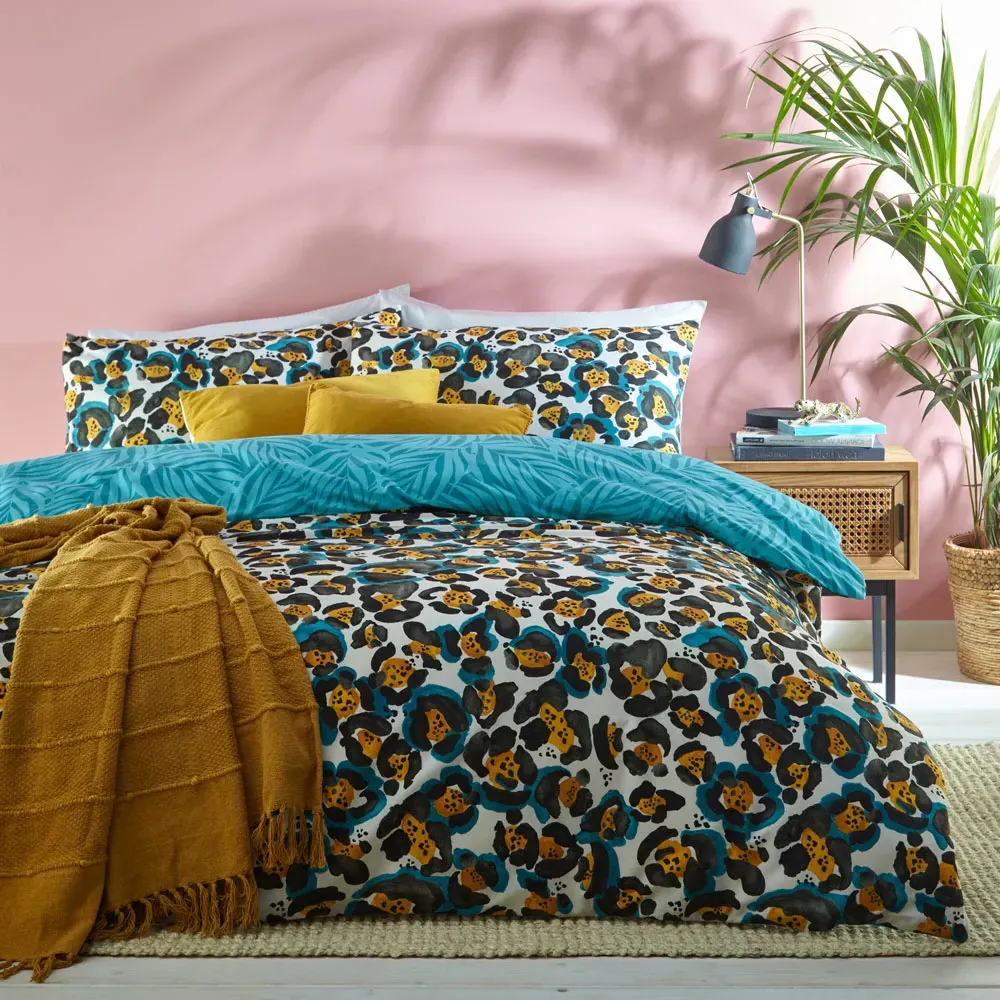 Ayanna Single Duvet Set - Teal
