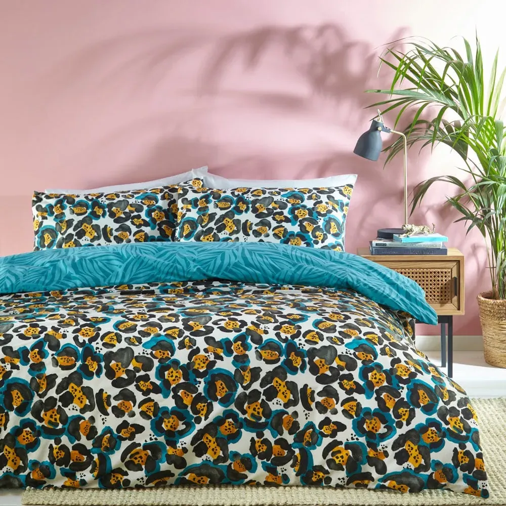 Ayanna Single Duvet Set - Teal image