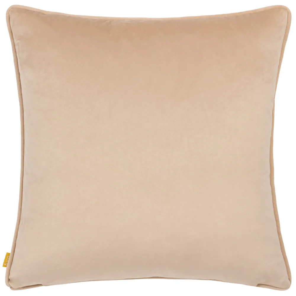 Bee Deco Geometric Cushion - Champagne
