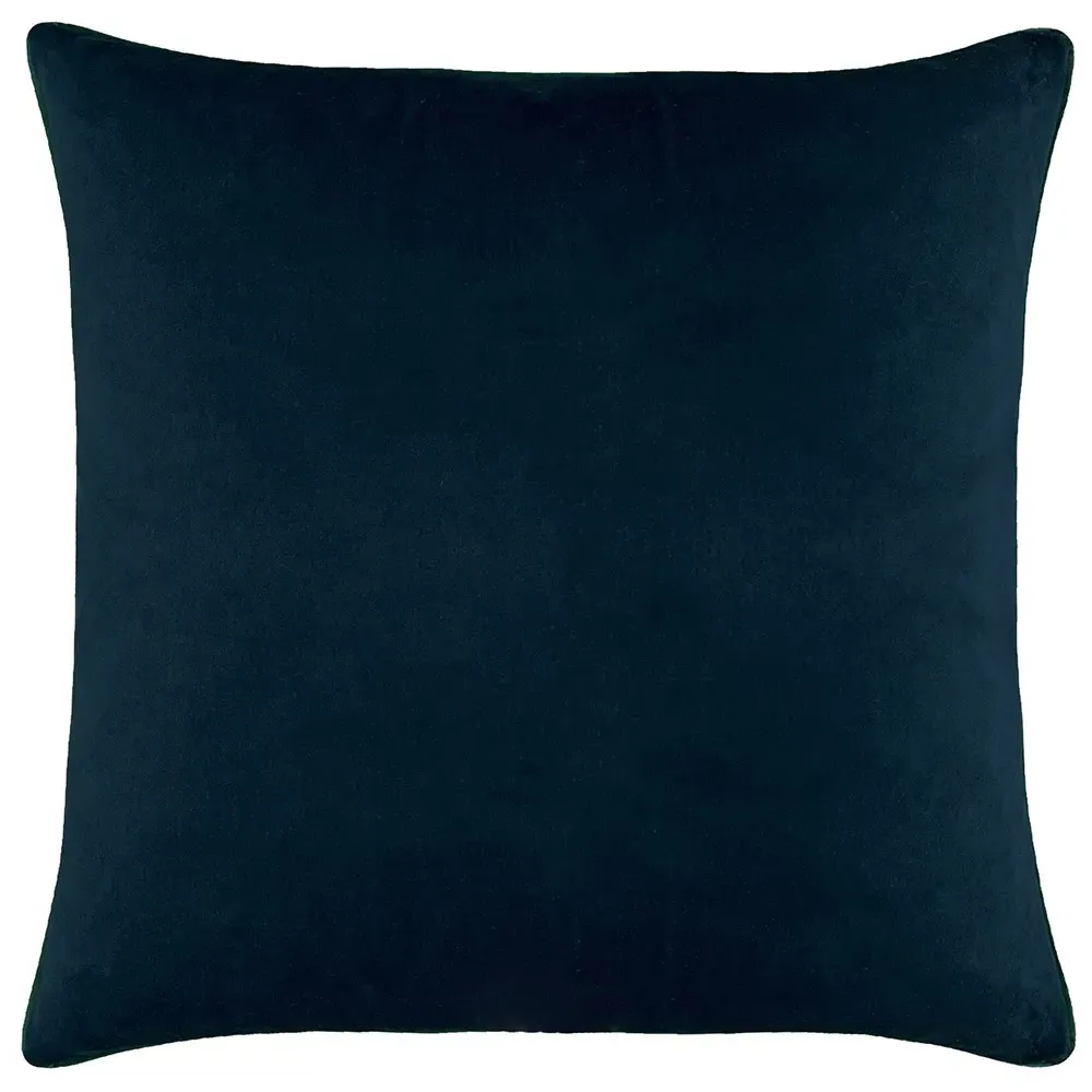 Bee Deco Geometric Cushion - Navy, Velvet