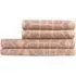 Bee Deco Turkish Cotton Jacquard Towel Set of 4 - Blush