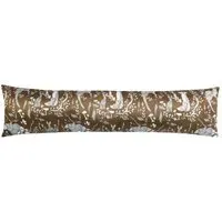 Buckthorn Woodland Velvet Draught Excluder - Amber