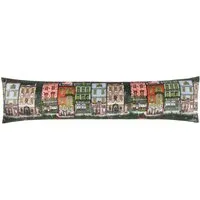 Christmas Festive Spirit Draught Excluder - Multicolour, Velvet