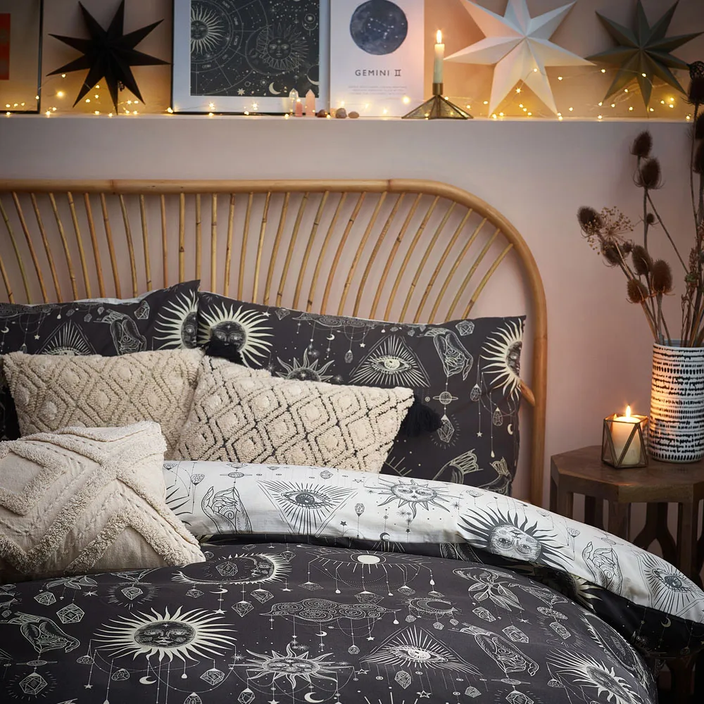 Constellation Celestial Single Duvet Set - Multicolour