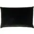 Contra Oblong Cushion - Black, Velvet
