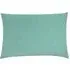 Contra Oblong Cushion - Blue, Velvet