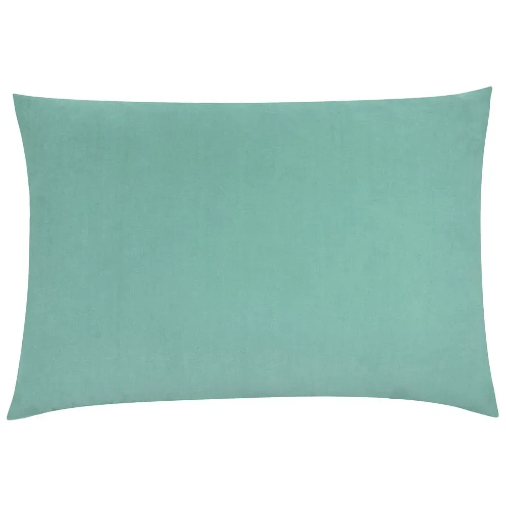 Contra Oblong Cushion - Blue, Velvet image
