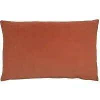 Contra Oblong Cushion - Brown, Velvet